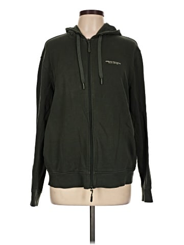 Armani Exchange Zip Up Hoodie (view 1)