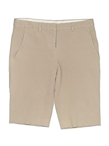 Theory Khaki Shorts (view 1)
