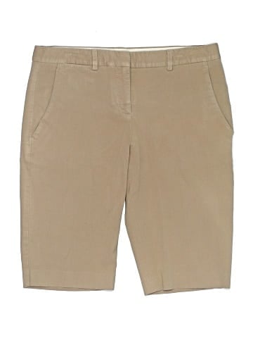 Theory Khaki Shorts (view 1)