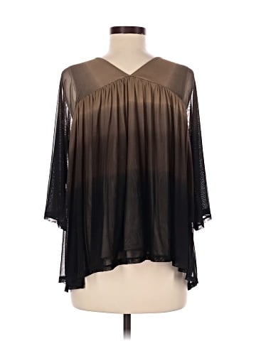 Attitudes by Renee 3/4 Sleeve Blouse (view 2)