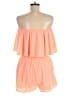 TCEC Solid Orange Romper Size M - photo 2
