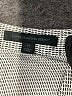 Express Design Studio Houndstooth Gray Long Sleeve Silk Top Size XS - photo 7