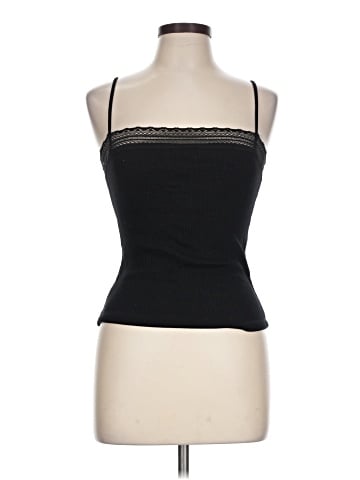 Madewell Lace-Trim Square-Neck Tank (view 1)