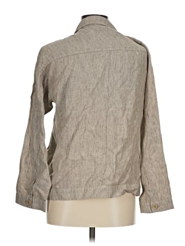 Eileen Fisher 3/4 Sleeve Button-Down Shirt (view 2)