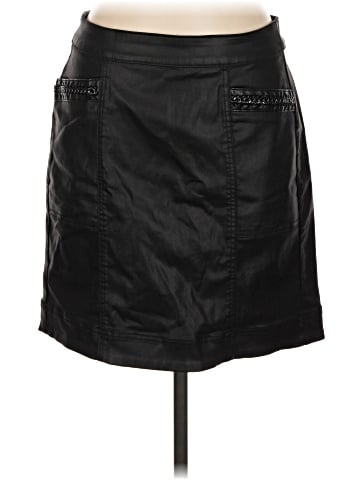 White House Black Market Faux Leather Skirt (view 1)