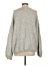 Miracle Solid Gray Pullover Sweater Size S - photo 2