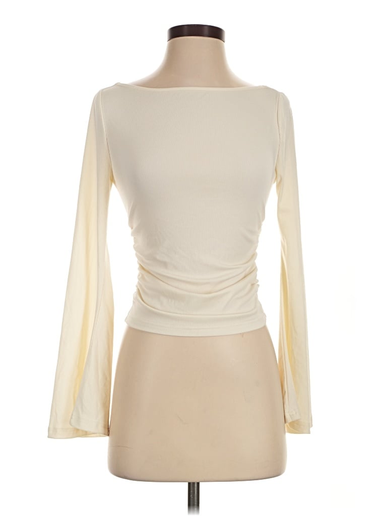 Pre-owned Cider Long Sleeve T-shirt In Ivory
