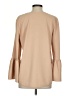 Tibi Solid Tan Long Sleeve Blouse Size S - photo 2