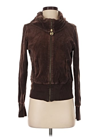 MICHAEL Michael Kors Zip Up Hoodie (view 1)