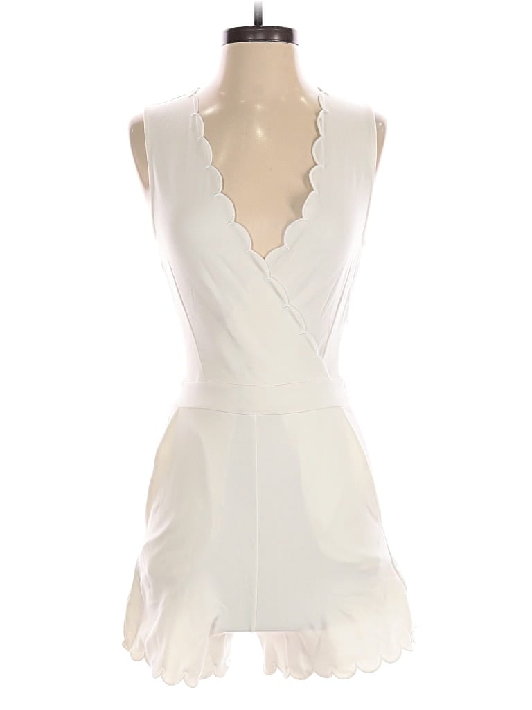 Pre-owned French Connection Romper In White