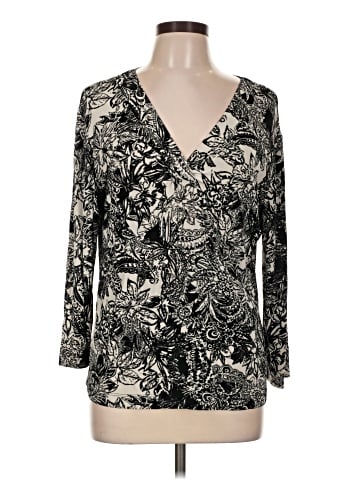 Travelers by Chico's 3/4 Sleeve Blouse (view 1)
