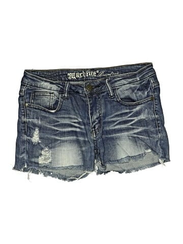 Machine Denim Shorts (view 1)