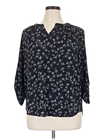 41Hawthorn 3/4 Sleeve Blouse (view 1)