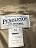 Pendleton 100% Virgin Wool Gray Wool Blazer Size 14 - photo 3