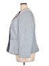 Le Suit 100% Polyester Blue Blazer Size 18 - photo 5