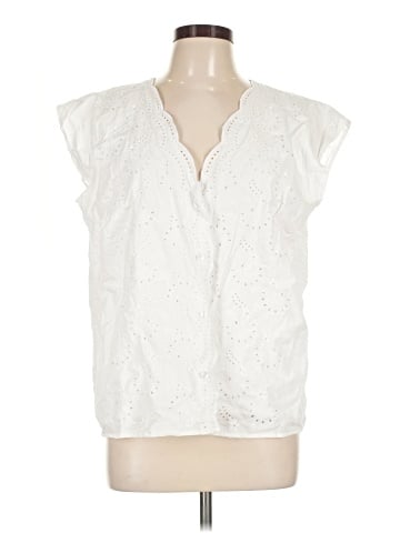 Ann Taylor Factory Sleeveless Blouse (view 1)
