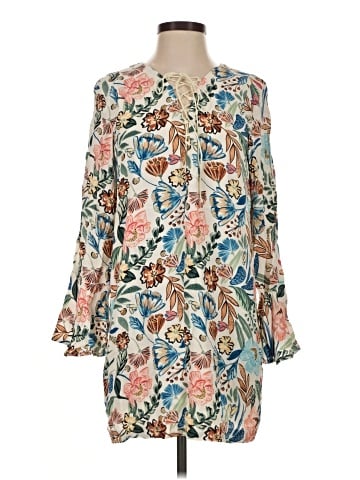 Line & Dot Casual Dress (view 1)