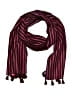 J.Crew Stripes Burgundy Scarf One size - photo 1