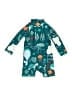 Assorted Brands Teal One Piece Swimsuit Size 6-9 mo - photo 1