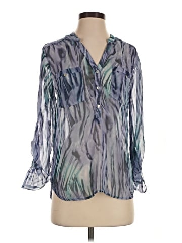 Como Black Long Sleeve Blouse (view 1)