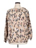 Gilli Animal Print Tan Pullover Sweater Size 1X - photo 1