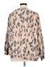 Gilli Animal Print Tan Pullover Sweater Size 1X - photo 2