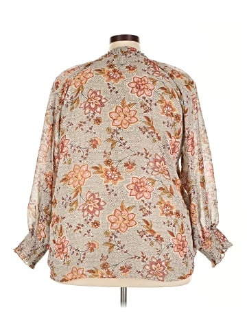 Philosophy Republic Clothing 3/4 Sleeve Blouse (view 2)