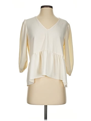Amanda Uprichard 3/4 Sleeve Blouse (view 1)