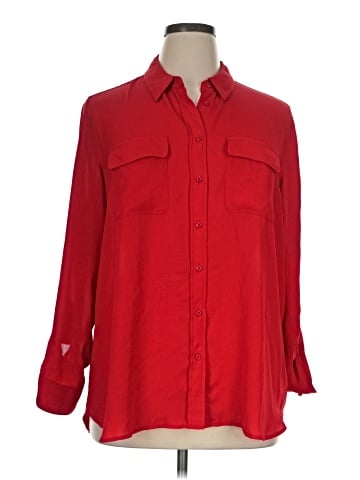 Investments 3/4 Sleeve Blouse (view 1)