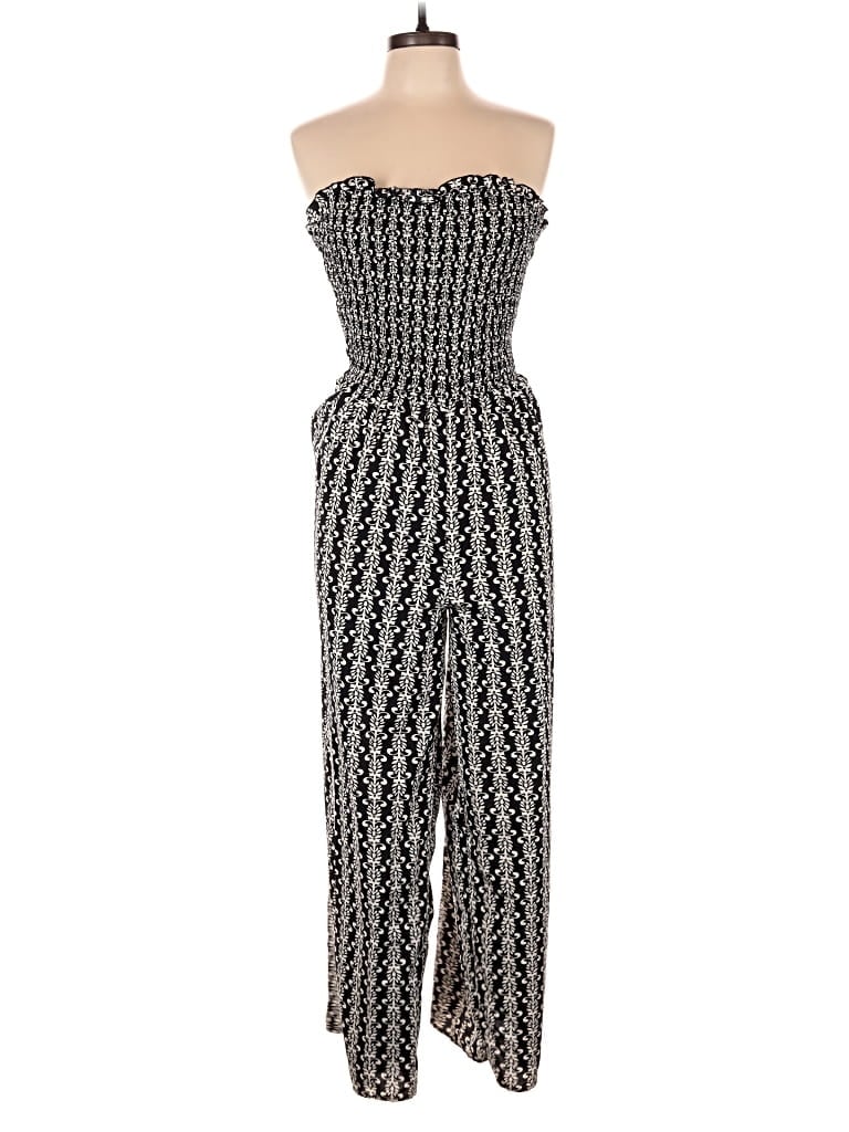 Pre-owned Blush Jumpsuit In Black