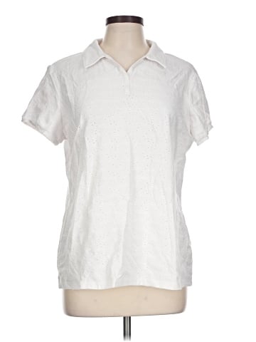 Weekends by Chico's Short Sleeve Polo (view 1)