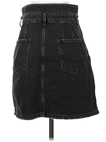 Pilcro and the Letterpress Denim Skirt (view 2)