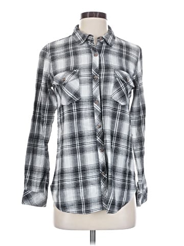 Volcom Long Sleeve Button-Down Shirt (view 1)