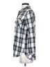 Volcom 100% Cotton Plaid Silver Long Sleeve Button-Down Shirt Size S - photo 5