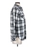 Volcom 100% Cotton Plaid Silver Long Sleeve Button-Down Shirt Size S - photo 4