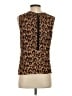 Tory Burch Brown Sleeveless Blouse Size 4 - photo 2