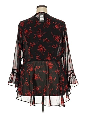 City Chic 3/4 Sleeve Blouse (view 2)
