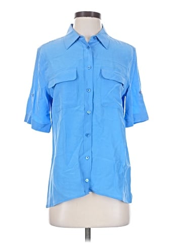 Equipment Short Sleeve Blouse (view 1)