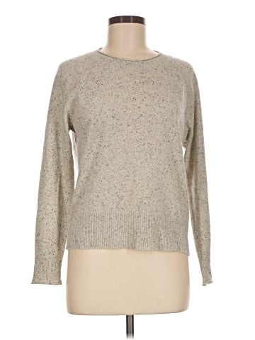 Madewell Donegal Cashmere Roll-Trim Pullover Sweater (view 1)