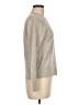 Madewell 100% Cashmere Metallic Silver Cashmere Pullover Sweater Size M - photo 4