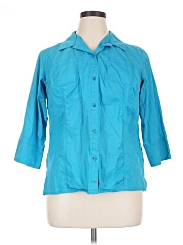 Columbia 3/4 Sleeve Button-Down Shirt (view 1)
