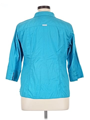 Columbia 3/4 Sleeve Button-Down Shirt (view 2)