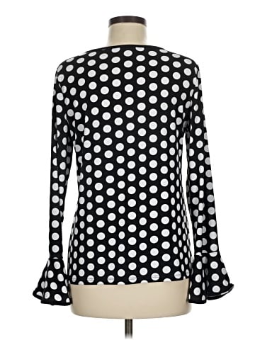 Carmen Carmen Marc Valvo Long Sleeve Blouse (view 2)