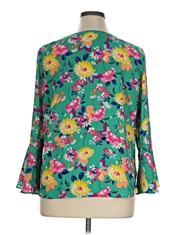 Counterparts 3/4 Sleeve Blouse (view 2)