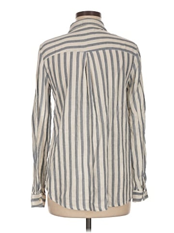 Hem & Thread Long Sleeve Button-Down Shirt (view 2)
