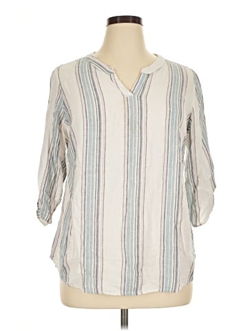Cj Banks 3/4 Sleeve Blouse (view 1)