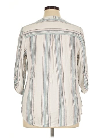 Cj Banks 3/4 Sleeve Blouse (view 2)