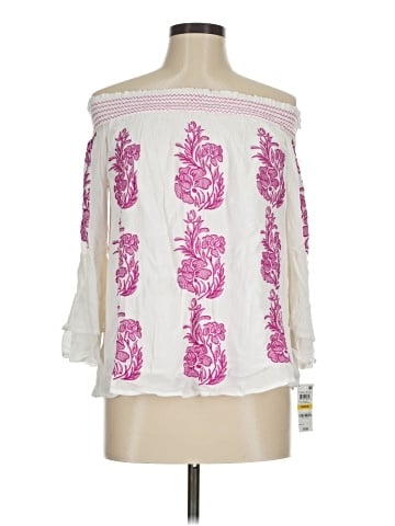 INC International Concepts 3/4 Sleeve Blouse (view 1)