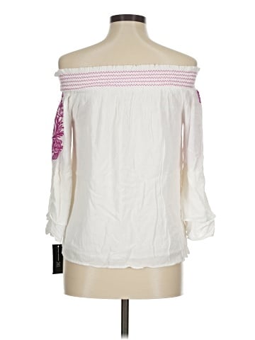 INC International Concepts 3/4 Sleeve Blouse (view 2)