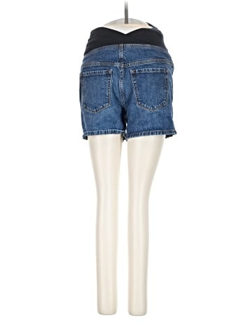 Isabel Maternity Denim Shorts (view 2)